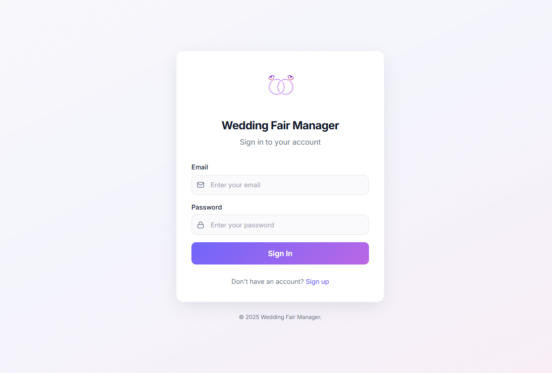 Fair Management System